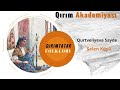 Qurtveliyeva Sayde ׀ Eski Qırımtatar Türküleri