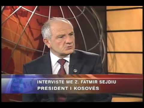 Interviste me Presidentin e Kosoves Fatmir Sejdiu