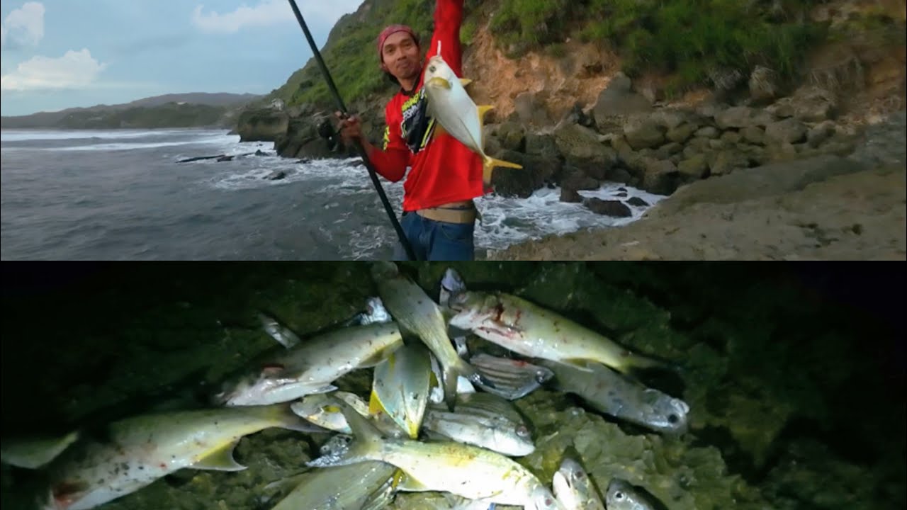 Mancing sore sampai malam dengan hasil yang memuaskan 