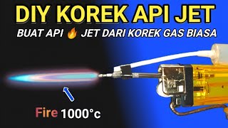DIY MINI JET LIGHTER - creative ideas from gas lighters mini welding machine || dude oMet