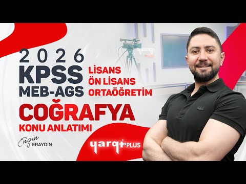 8) 2026 KPSS - AGS COĞRAFYA ENGİN ERAYDIN TÜRKİYE'NİN YER ŞEKİLLERİ - 3  (DAĞLAR 1)