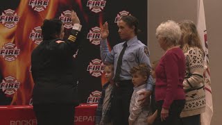 Around a dozen recruits graduate, joining the Rockford Fire Department