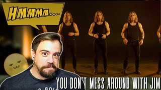 YOU DON'T MESS AROUND WITH JIM (Low Bass Singer Cover) - Geoff Castellucci │ BE HONEST NOW!