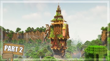 How to Build a Medieval / Fantasy House in Minecraft - Tutorial [Part 2/2]