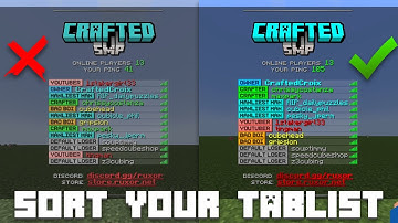 How to Sort your Tablist! TAB Plugin Tutorial