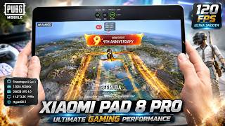 XIAOMI PAD 8 PRO test game FREE FIRE Mobile | Snapdragon 8 Elite