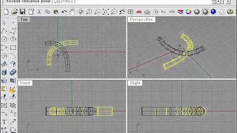 Learning Rhino---Rotate & 3D Rotate