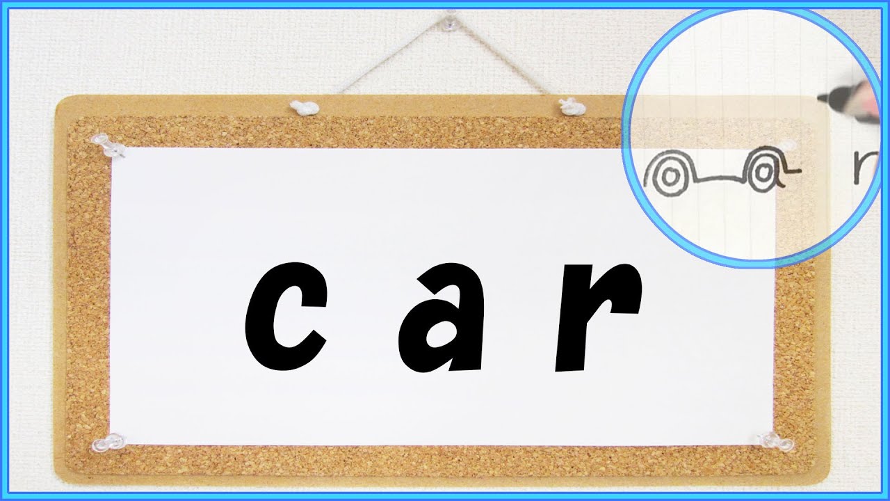 How to turn words "car" into a cartoon "RACING CAR" (Text to Picture Art) [27] YouTube