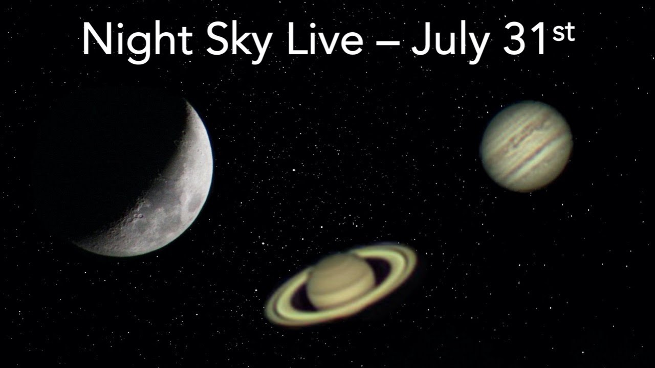 Live Telescope Views of Jupiter, the Moon - Kopernik Livestream - YouTube