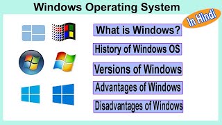 Windows Operating System In Hindi | History of Windows OS | Advantages And Disadvantages