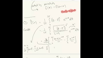 Lecture: Week 10, Monday, Fourier series, part 4, conclusion of Fourier series and example from HW