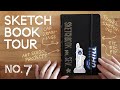 Sketchbook tour  travel sketches art school projects  car illos