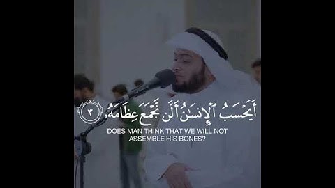 لا اقسم بيوم  القيامة || قرآن كريم بصوت الشيخ احمد النفيس || حالات واتس اب دينية