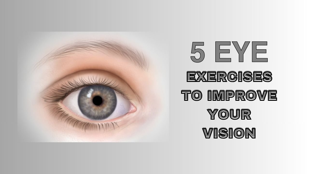 5 eye exercises to improve your vision | Purely Pulse - YouTube