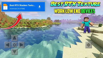 TOP 5 shaders for Minecraft PE |best RTX graphics |download RTX shader