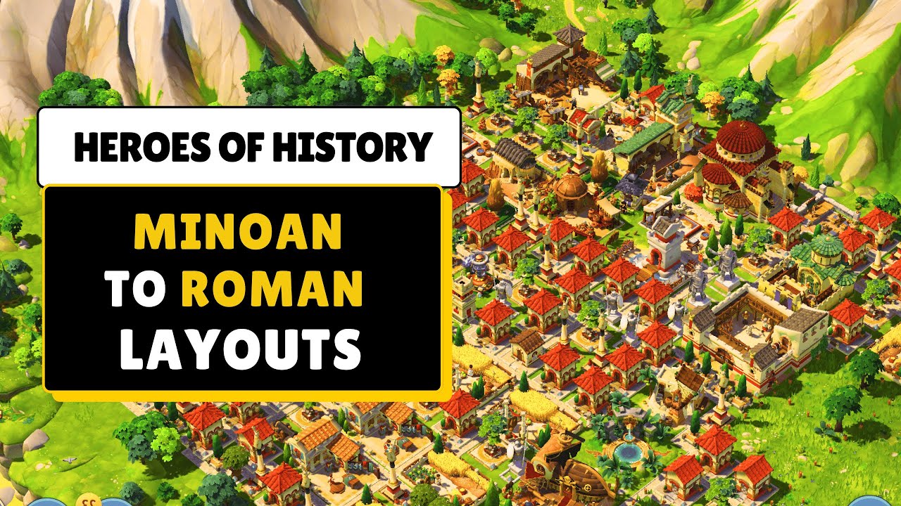 Heroes of History - Minoan Era to Roman Empire [LAYOUTS] - YouTube
