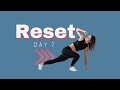 RESET Day 7 - Glutes and Hamstrings workout - Chloe Bruce Academy