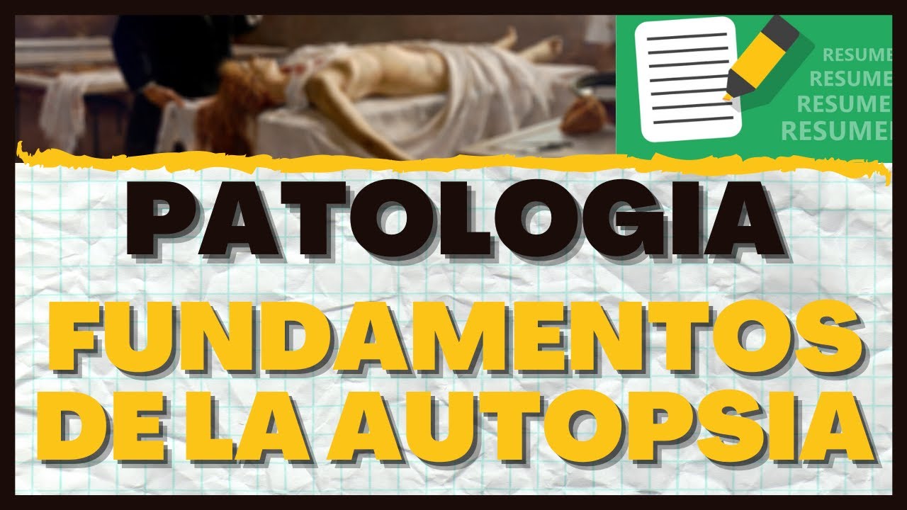Fundamentos De La Autopsia Institucional Médico Legal Resumen Youtube