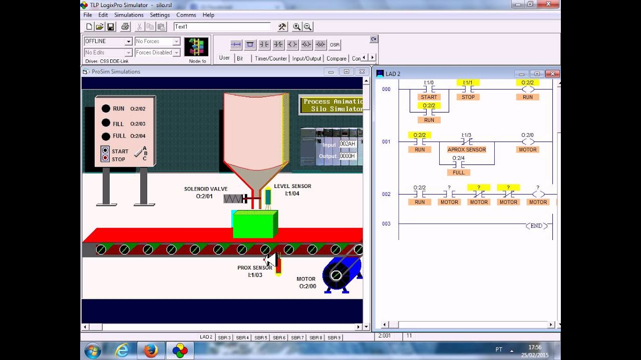 logixpro silo simulation