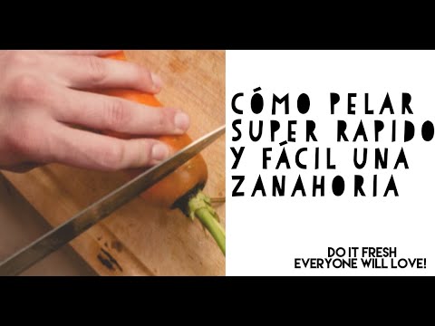 Video: Cómo Pelar Zanahorias