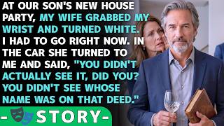 Details At Our Son's New House Party, My Wife Whispered, We Have To Go—What She Said... | Old Lion Stories News
