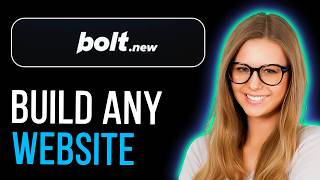 How To Build A Website With Bolt.new (AI Website Builder Tutorial)