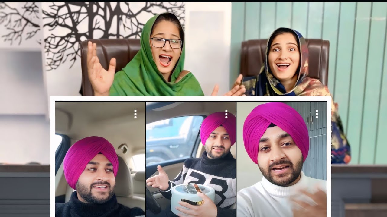 Deep Fateh ne hasa hasa mar ditta || Punjabi husband wife comedy || Paskistani Reaction