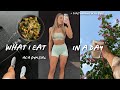 What i eat in a day as a gym girl who doesnt track