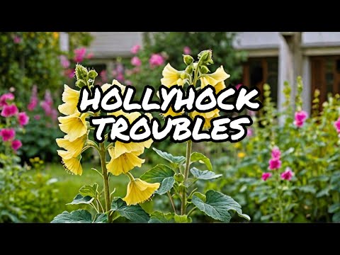 Video: Treating Hollyhock Antracnose – Gestionarea anthracnozei pe Hollyhock