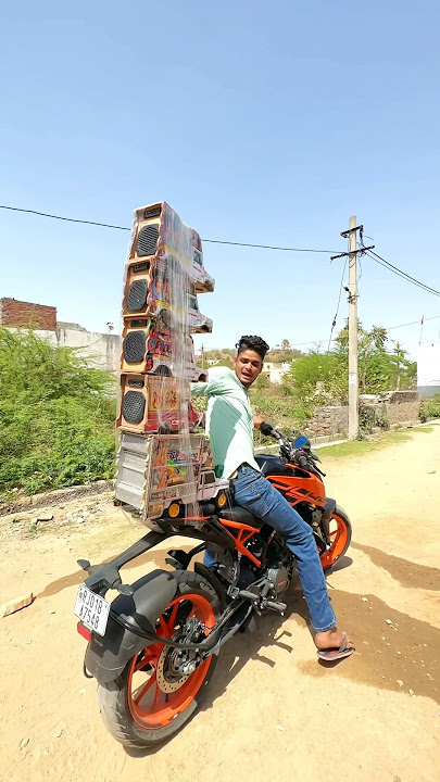 Tange Tange😂🤣|| Bike Wala Dj Setup || Mini Dj Sound