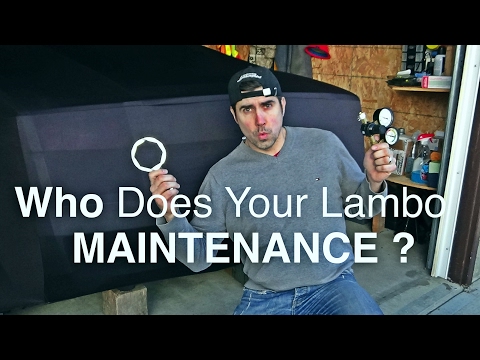 Should You Do Your Own Lamborghini Maintenance ?