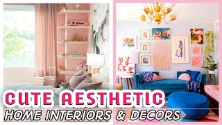 CUTE AESTHETIC HOME Interiors & Decors Ideas |Modern House Interior Designs |All About Aesthetic