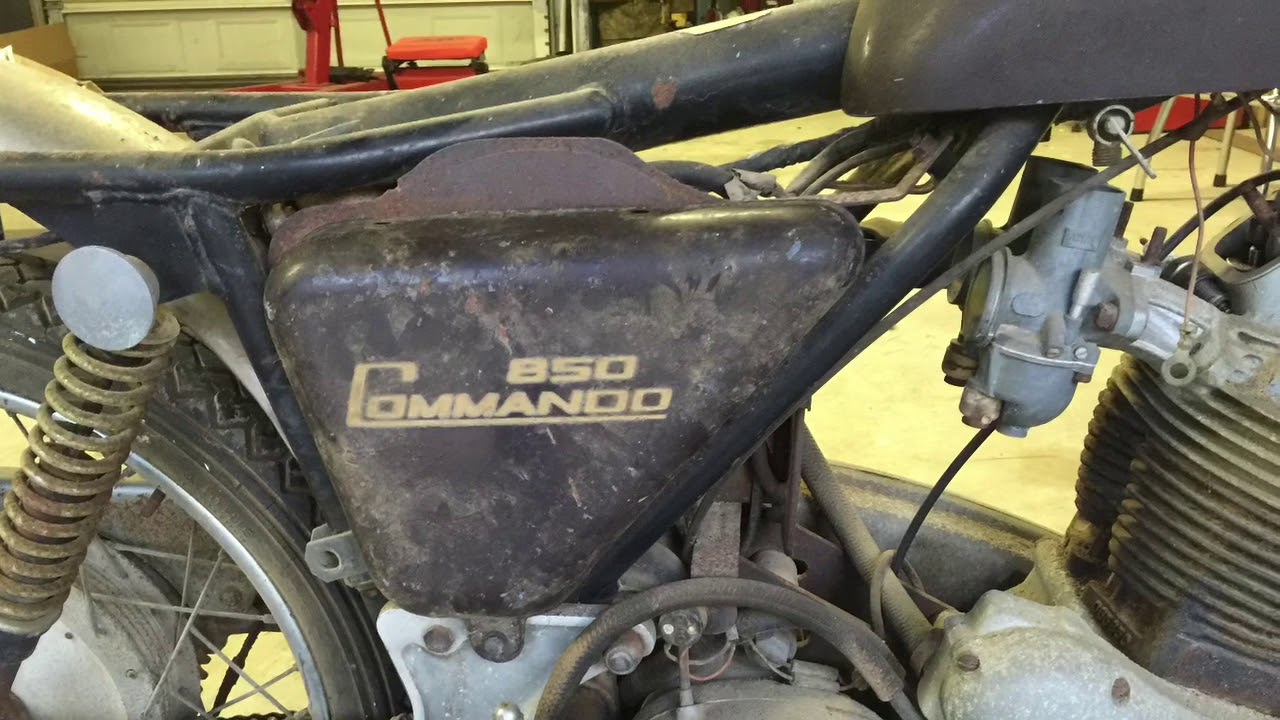 Part 1: Restoration of 1973 Norton Commando 850. Follow this build on instagram @crustynorton924