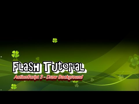 Adobe Flash CS6 - ActionScript 3 Draw Background Tutorial