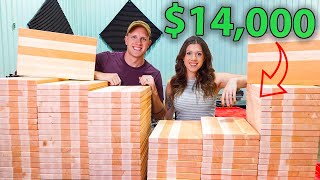 We built 100 cutting boards in 6 days!