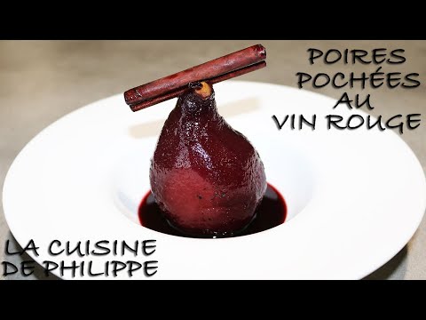 Vidéo: Poire Sauce Au Vin Rouge