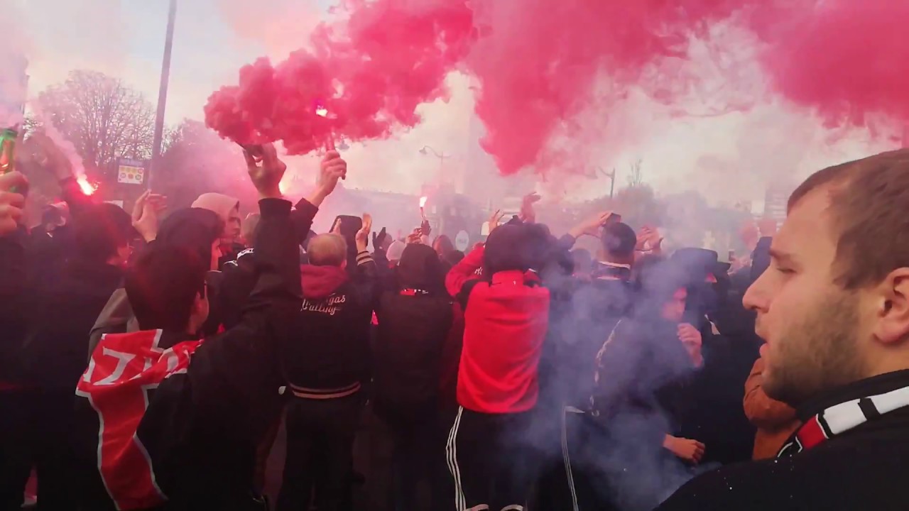 CORTEGE RCK | RENNES - NANTES [1-1] 2018-2019 - YouTube