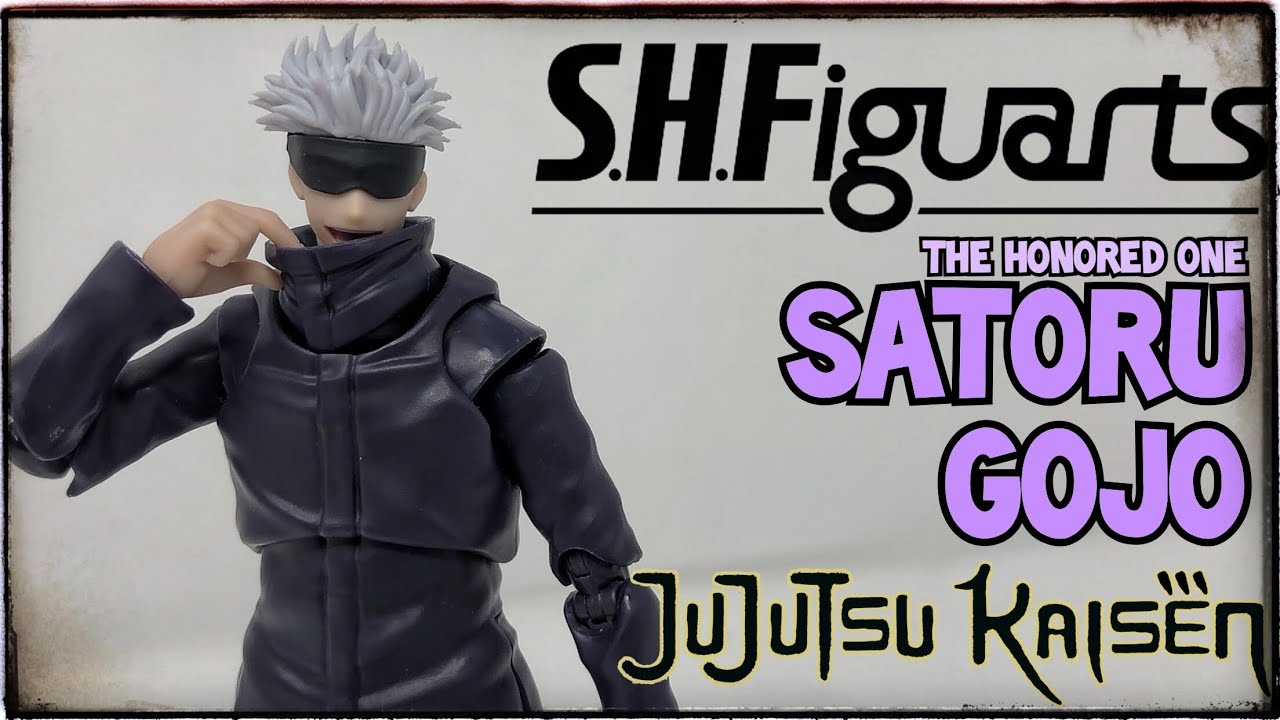 Just one week to go before the release of our SHF Jujutsu Kaisen figures.  Here's a quick view of the box so you know what to expect! □S.H.Figuarts  SATORU GOJO Scheduled Release