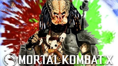 THE BEST PREDATOR SELF DESTRUCT BRUTALITY COMBO EVER! - Mortal Kombat X: "Predator" Gameplay