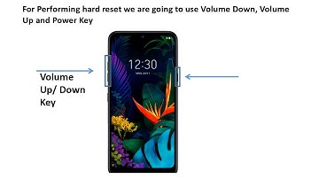 LG K50 hard reset