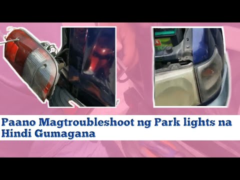 Tail Lights Car Park Lights not Working | Problem Solved - YouTube