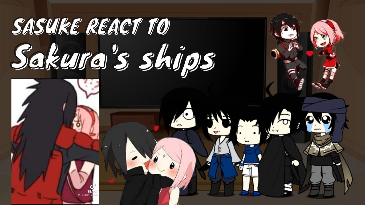 Sakura's, Sasuke e Charasuke react a SasuSaku ⚔️🌸•, Naruto Gacha Club GC