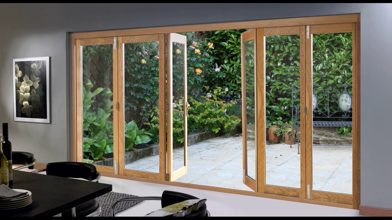 Folding Glass Doors and Windows Exterior Ideas - YouTube