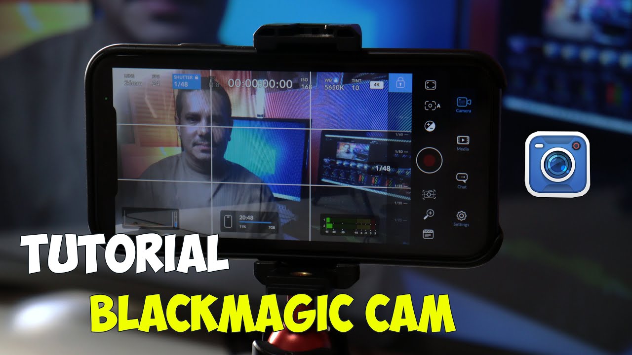 APP Blackmagic CAMERA - Dicas e Configurações - YouTube
