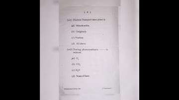 #botany b.Sc,2019-22, semester 6,Core-13, previous year question paper Vinoba Bhave University