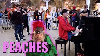 Video thumbnail of "When I Play Super Mario Peaches by Jack Black in Public | Cole Lam"