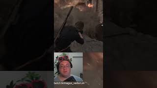 Leon Kennedy Rag Dolled Off The Building! | #magus_verborum on #Twitch