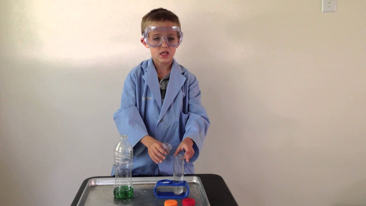 Professor Porter's Elephant Toothpaste Experiment - YouTube