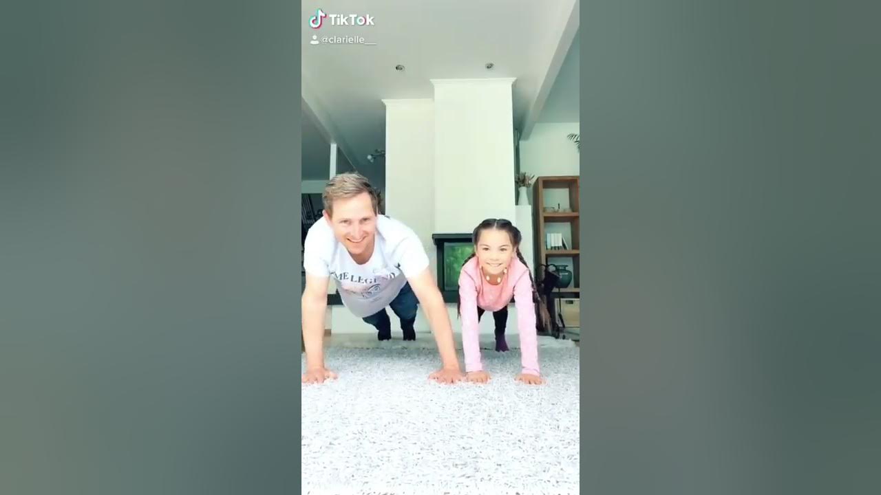 Plank Challenge Dad vs Daughter 💖 TikTok Trend #shorts Clarielle Plank Challenge Dad vs Daughter 💖 TikTok Trend #shorts Clarielle
