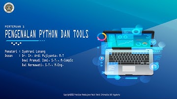 Praktikum Machine Learning 1 - Pengenalan Python dan Tools